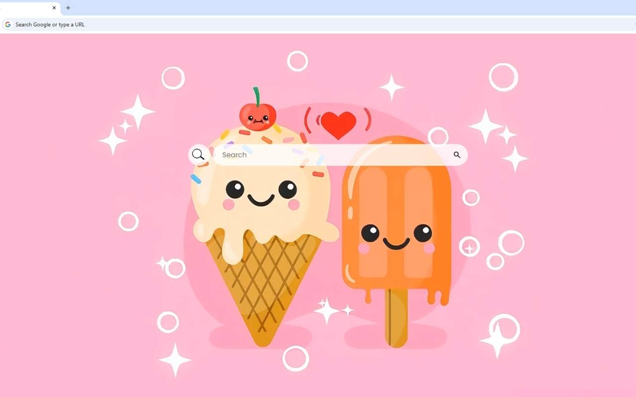 Cute Kawaii Ice Cream Live Wallpaper